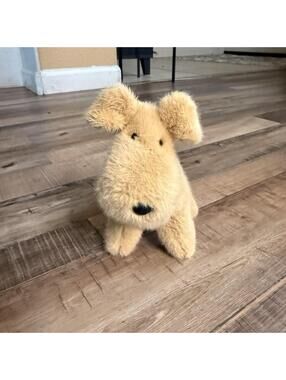 Douglas 10 Inch Cuddle Toy Tan Puppy Item#7001/ PO#4152 Plush like new